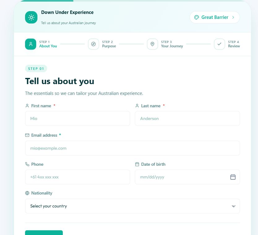 Down Under Australia Experience on Umbraco