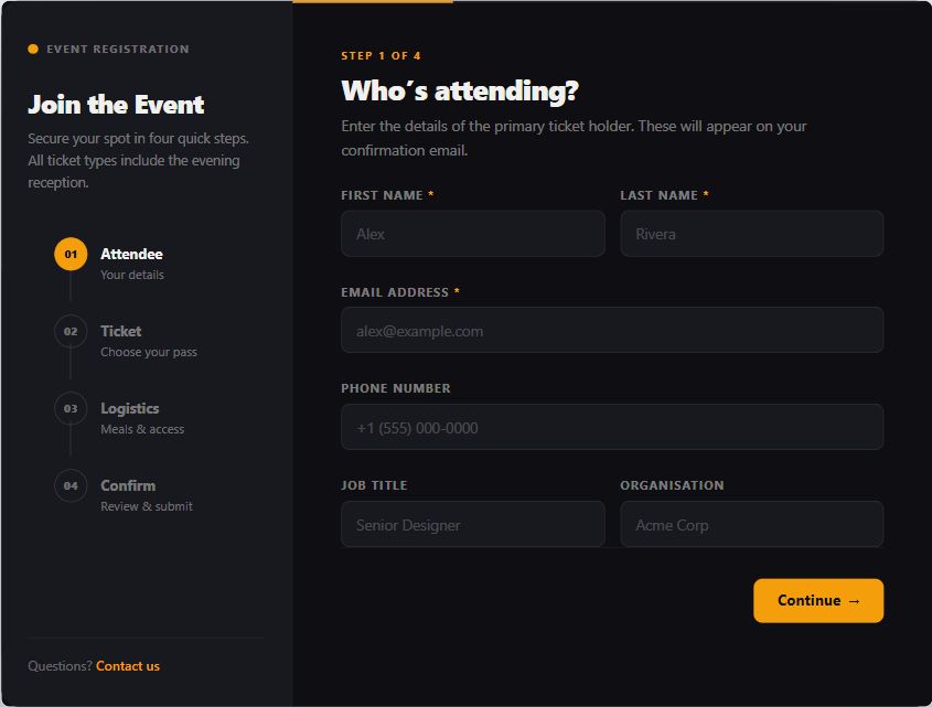Event Registration & RSVP on Umbraco