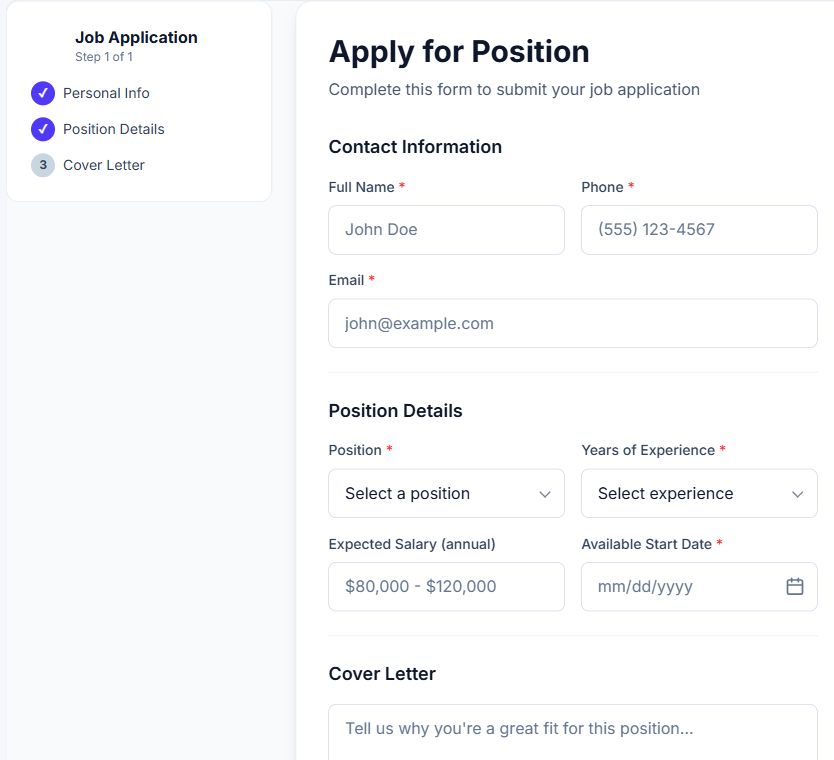 Apply for Position on Umbraco