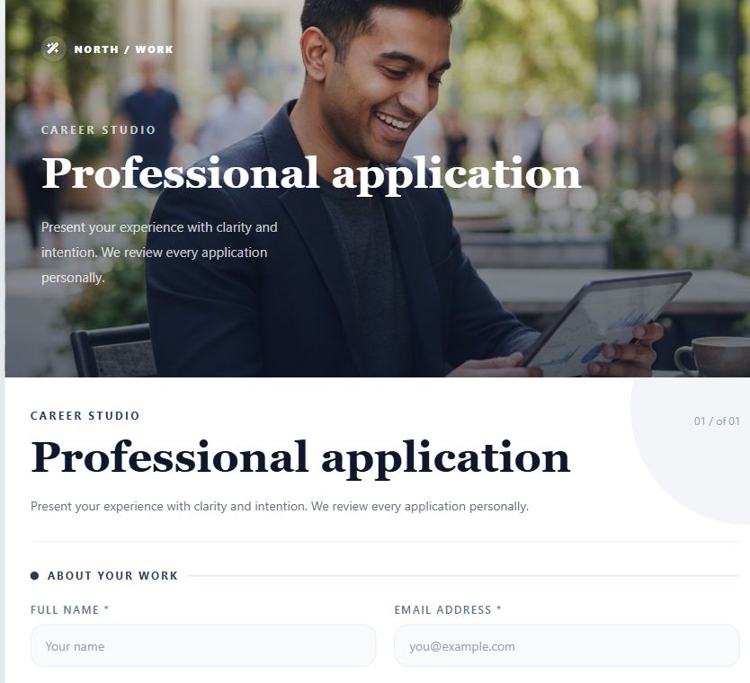 Professional Application on Umbraco