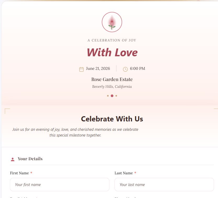 Celebrate With Us on Umbraco